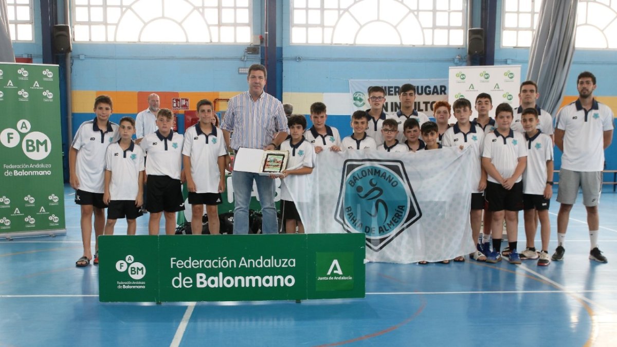 Los campeones de Almería en el torneo andaluz.