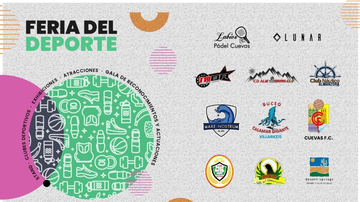 Cartel del evento deportivo.