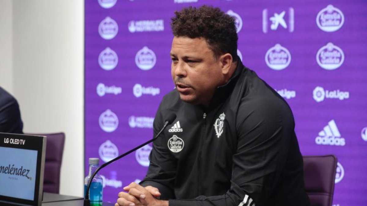 Ronaldo tiene grandes planes con el Real Valladolid.