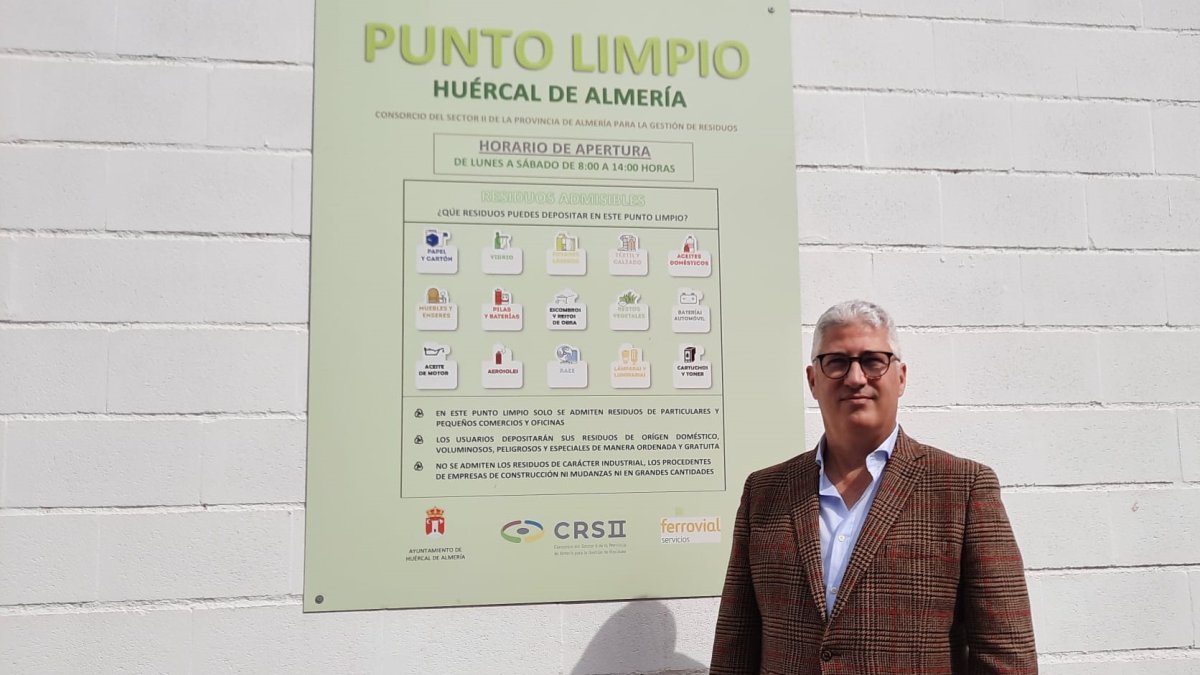 Ismael Torres, presidente del Consorcio del Sector II de la Provincia de Almería para la Gestión de Residuos.