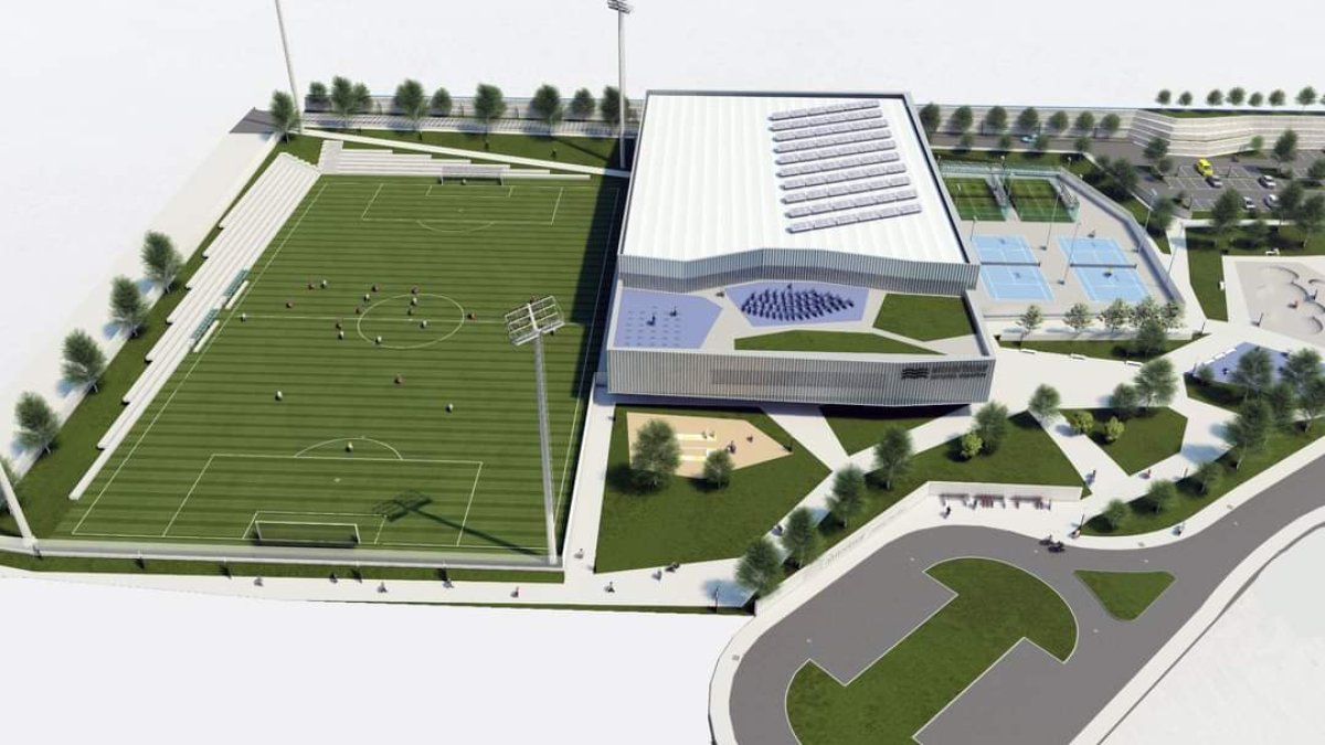 Diseño de la instalación deportiva de Almerimar.