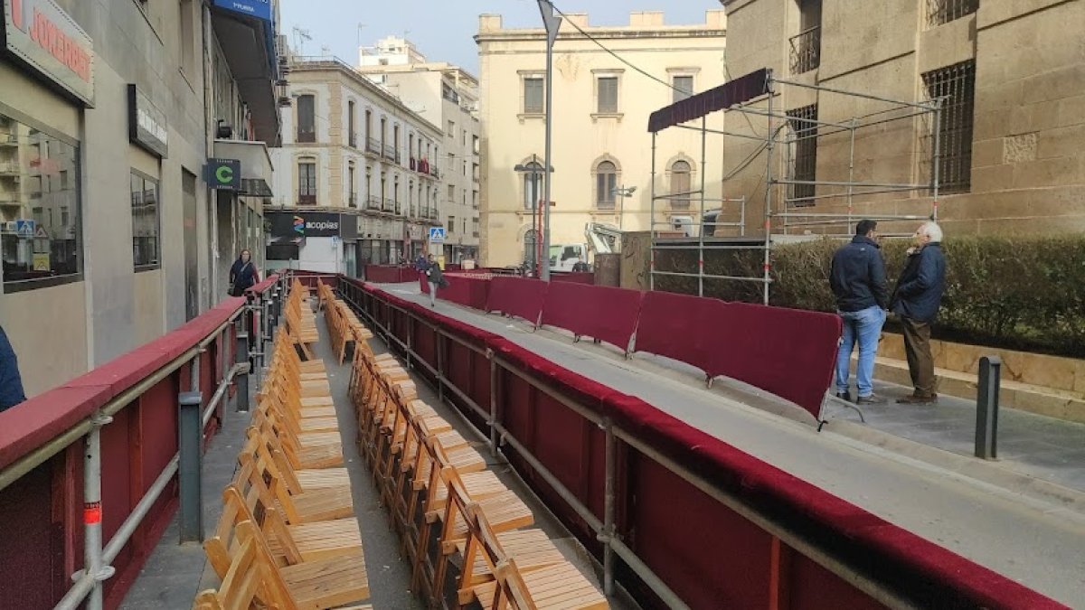 Parte del recorrido oficial para la magna.