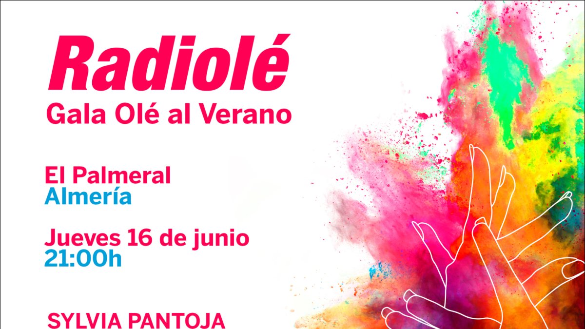 Cartel con los artistas que actuarán en la Gala Olé Al Verano.