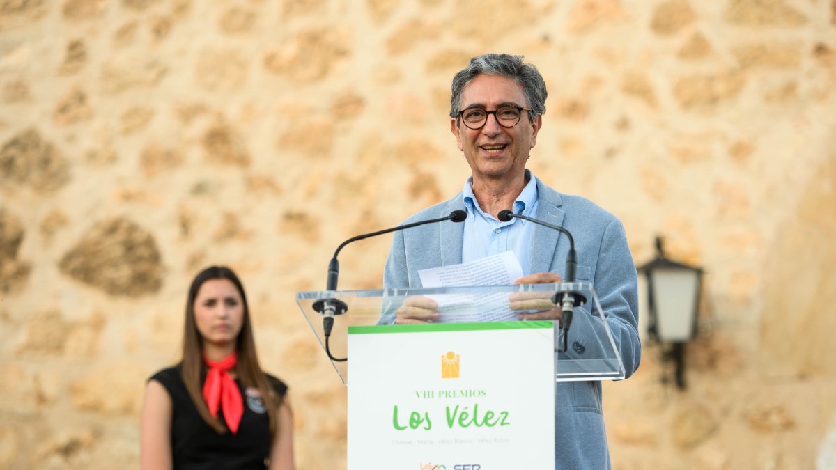José Domingo Lentisco Puche, premiado en la categoría Cultura.