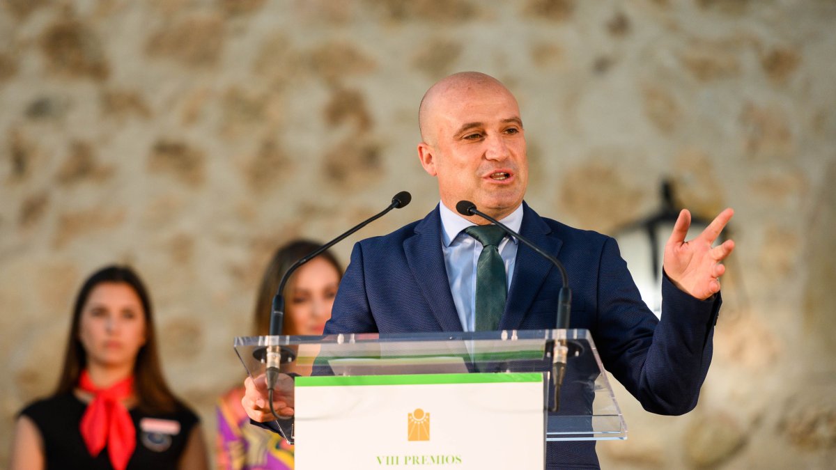 José Antonio García Alcaina, alcalde de María.