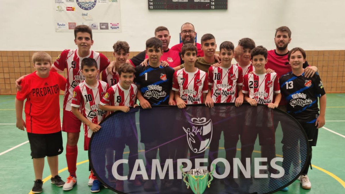 El Sporting Almería es uno de los campeones infantiles.