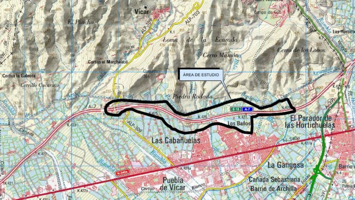 Área en la que se realizará la mejora de accesibilidad.