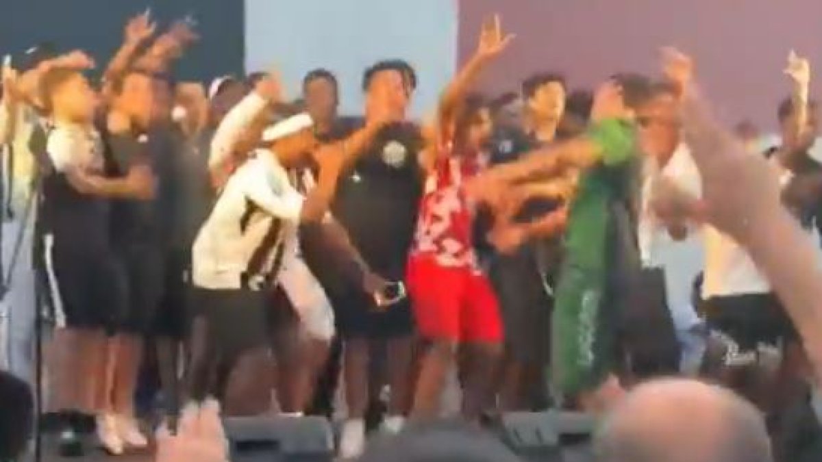 Captura del vídeo publicado en las redes sociales.