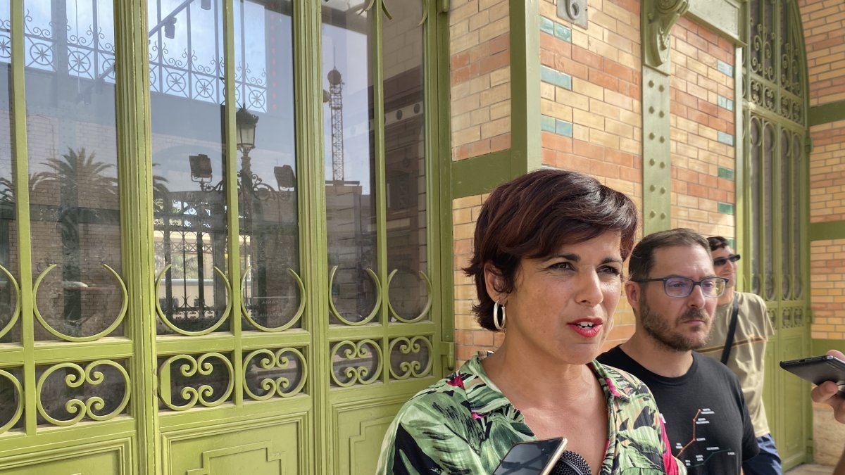 Teresa Rodríguez y Diego Crespo.