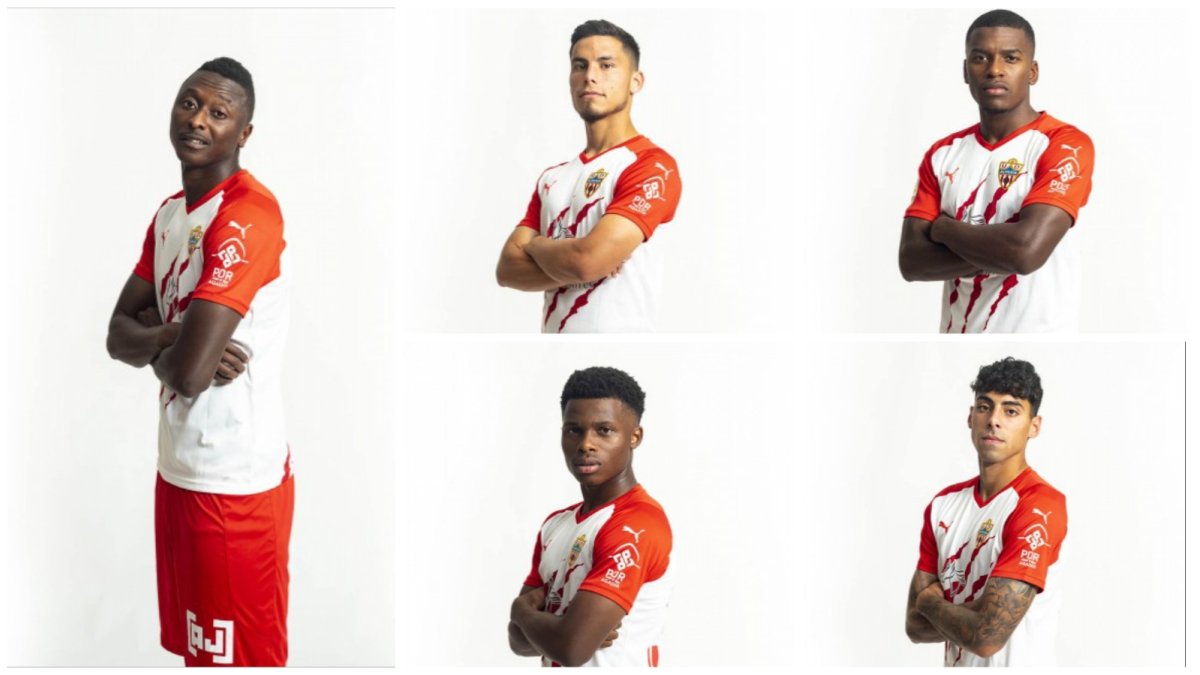 Sadiq, Robetone, Ramazani, Akieme y Samú tienen muy buen cartel en el mercado.