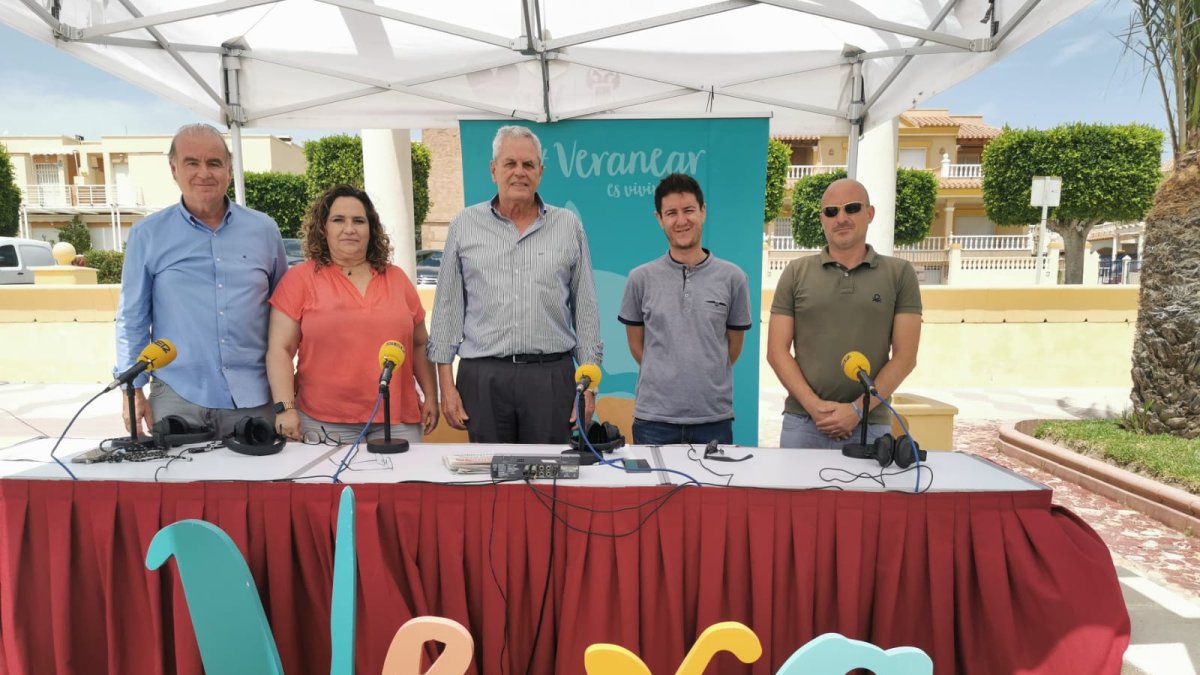 Los invitados al \'Hoy por Hoy Levante\' de ayer.