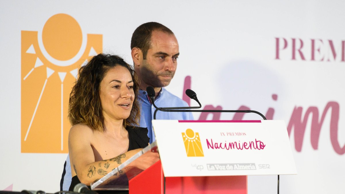 Paqui Portero y Cayetano Torres.