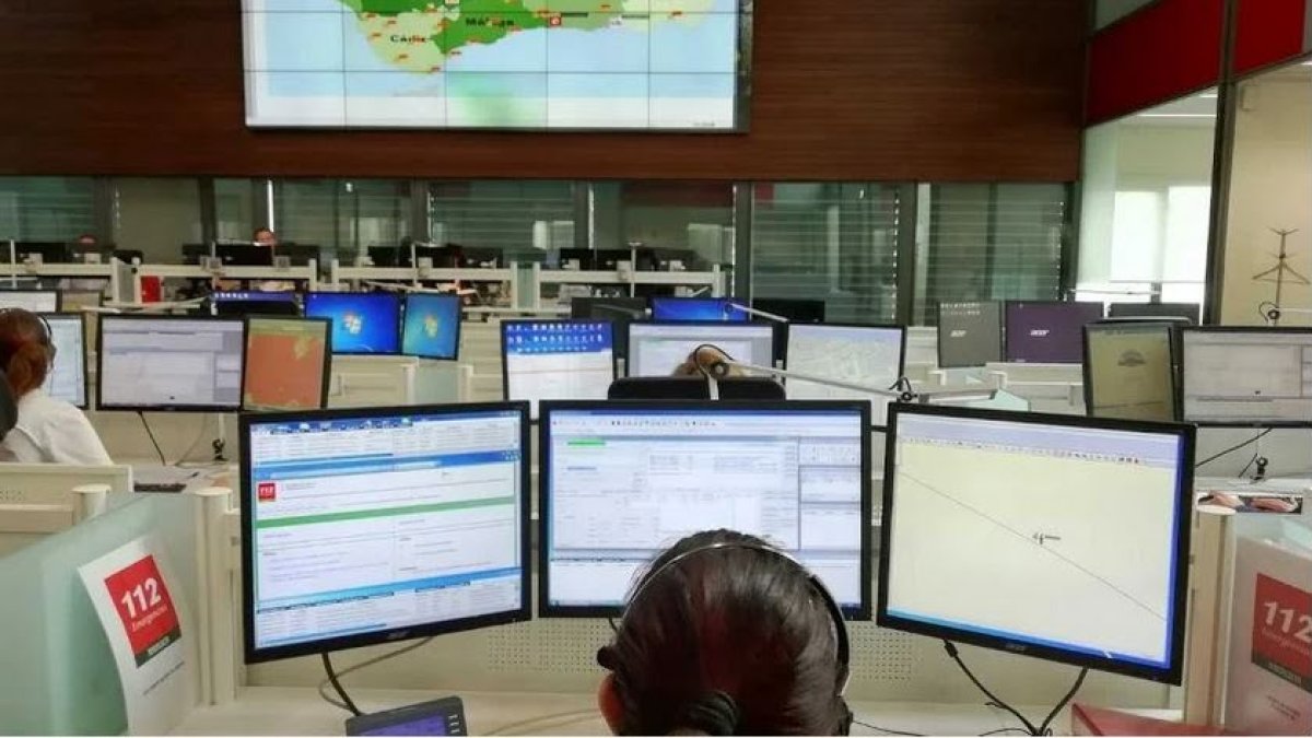 El 112 atendió la llamada de alerta.