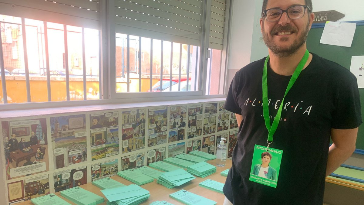 Diego Crespo, candidato de Adelante Andalucía