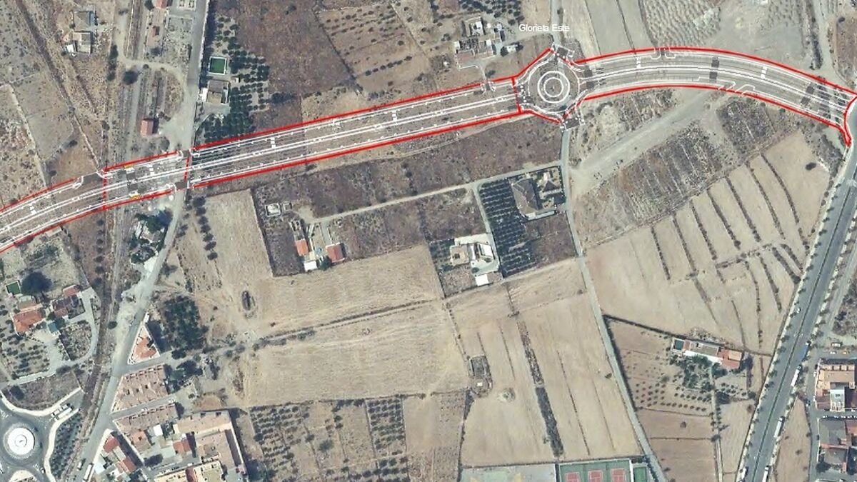 Proyecto del nuevo vial de acceso al hospital de Huércal-Overa.