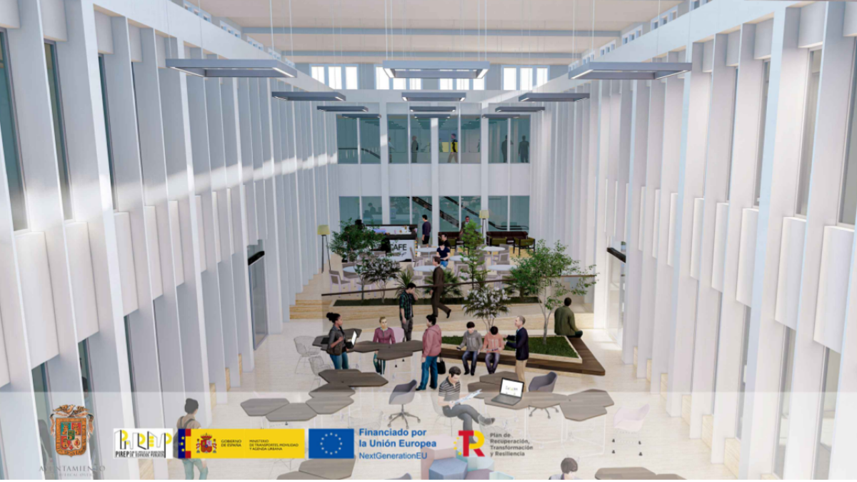 Diseño previsto para el espacio huercalense.