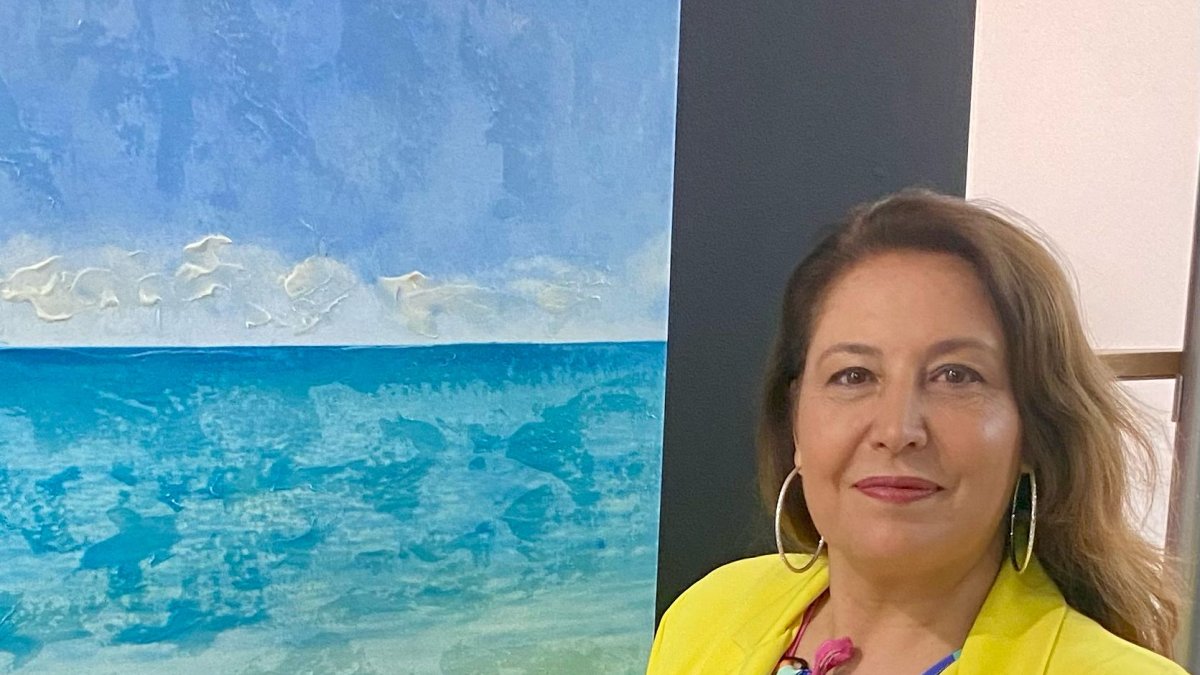 Carmen Crespo, ayer en Sevilla.