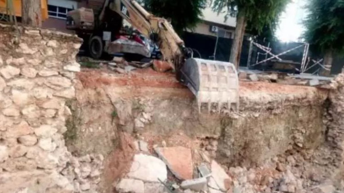 Daños registrados en Fondón durante el temporal Filomena.