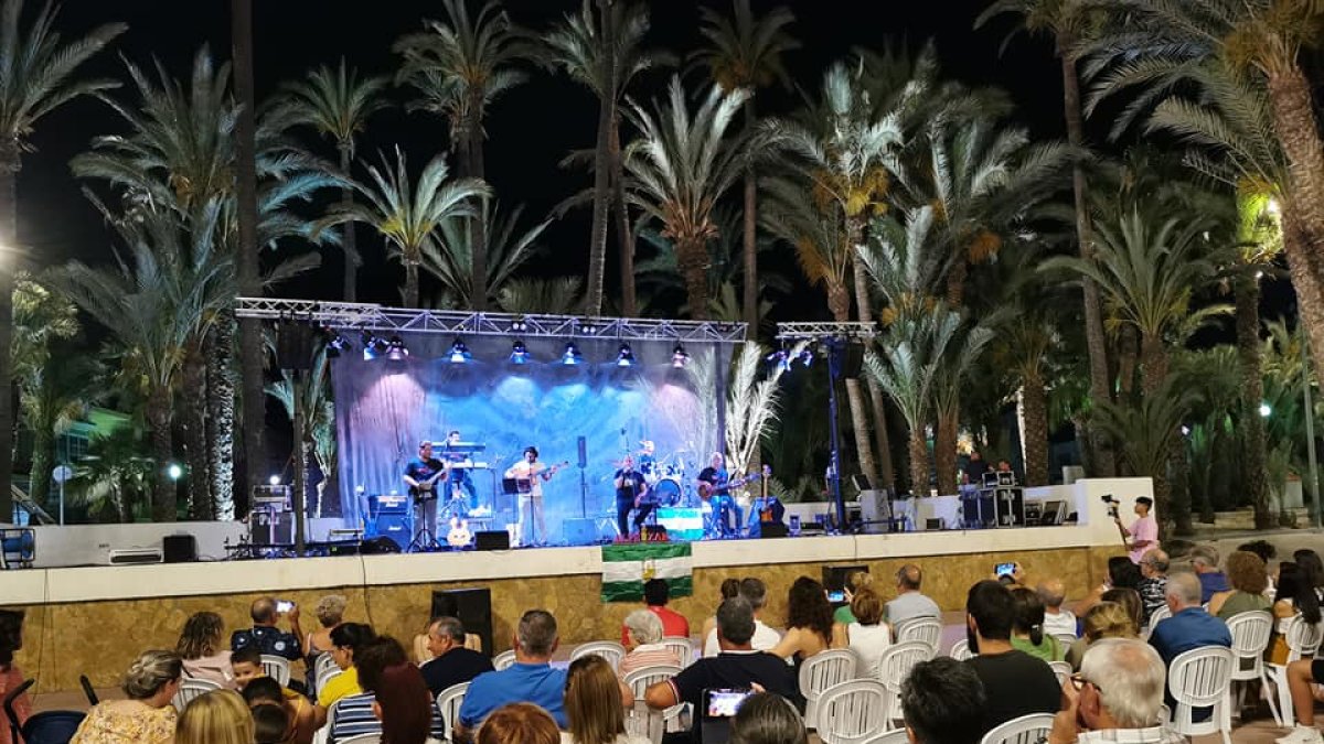 Espectáculo reciente celebrado en \'El Palmeral\' de Vera.