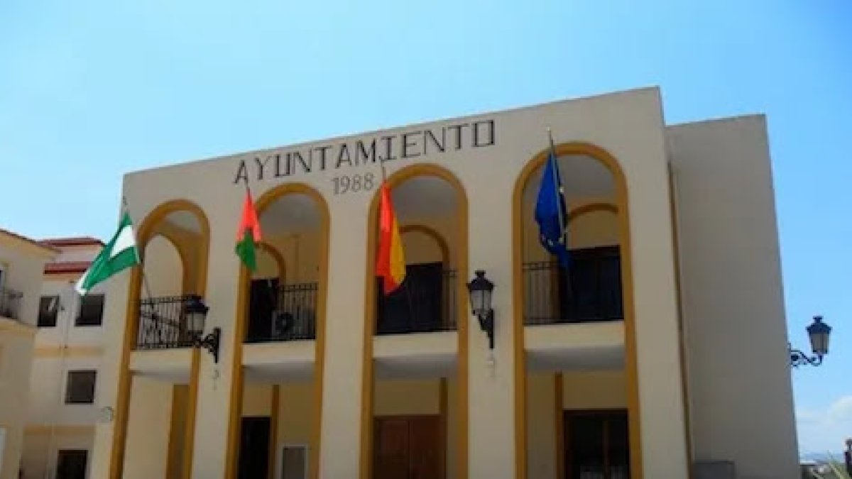Fachada del Ayuntamiento de Arboleas.