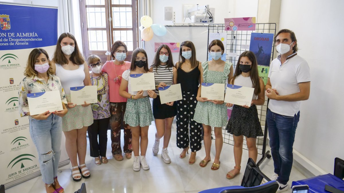 El acto ha sido en el Servicio Provincial de Drogodependencias y Adicciones.