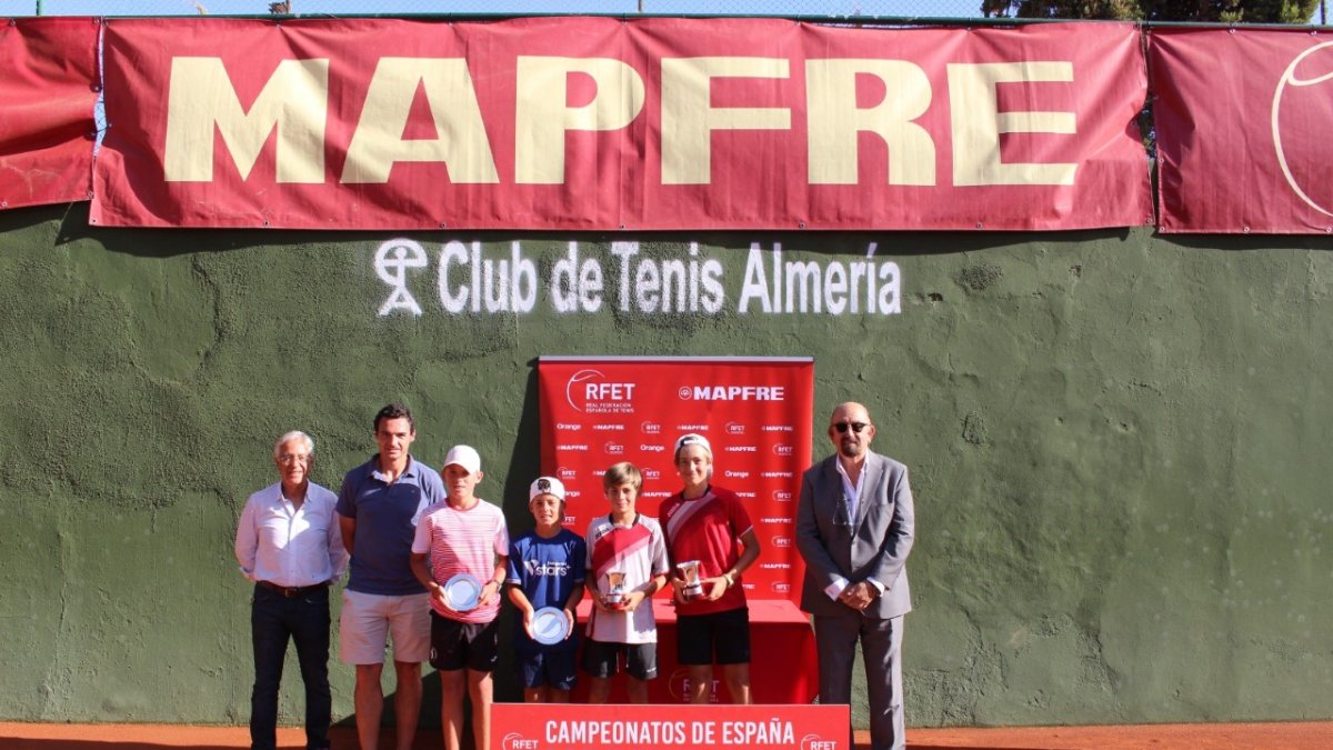 Un almeriense en el podio del Campeonato de España.
