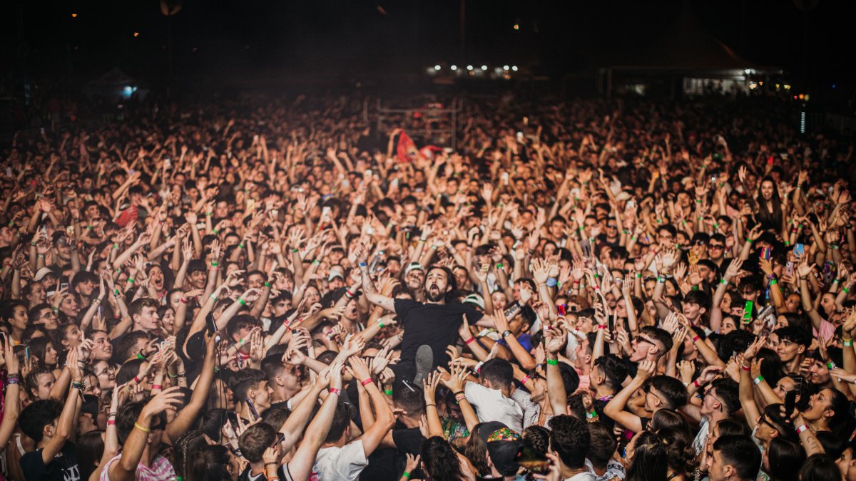 10.000 personas, en la última jornada del festival.