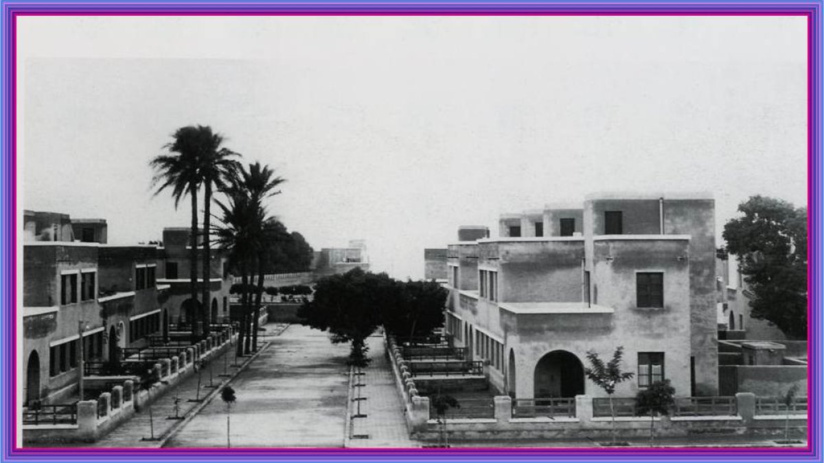 En 1941 comenzaron las obras para la construcción de viviendas en el barrio almeriense de Ciudad Jardín.