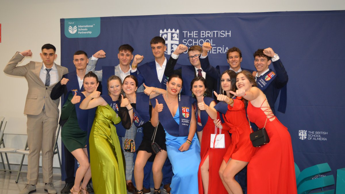 Estudiantes de BSA tras superar la PEvAU 2022.