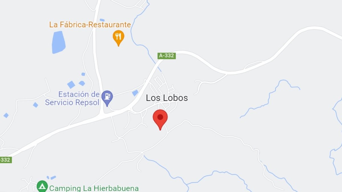 Lugar del epicentro del seísmo más intenso según el IGN. Foto: Google.