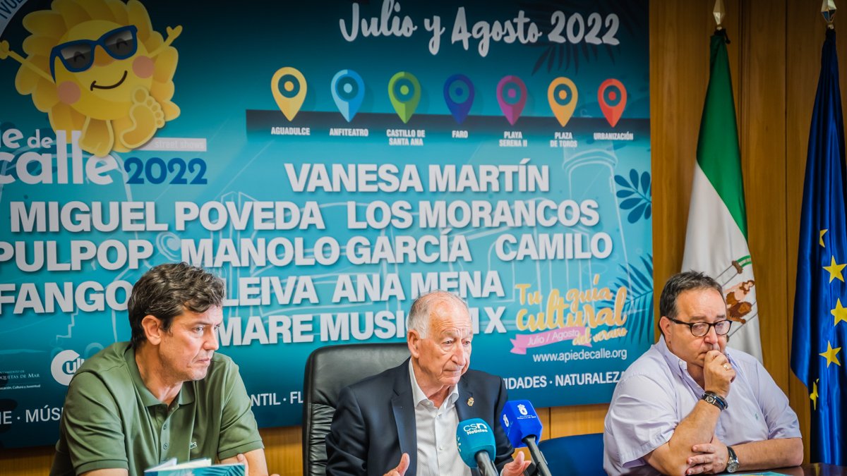 Juanjo Salvador, Gabriel Amat y José Juan Rubí durante la presentación.