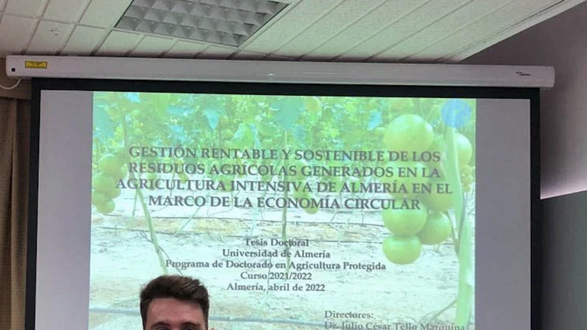 El investigador de la Universidad de Almería Francisco José Castillo Díaz, autor del estudio / Fundación Descubre