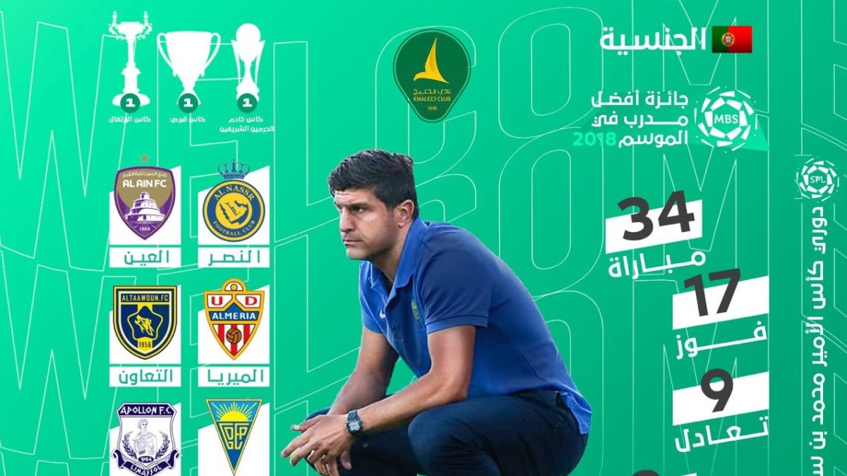 Pedro Emanuel firma en Arabia Saudí para afrontar la temporada 2022-2023.