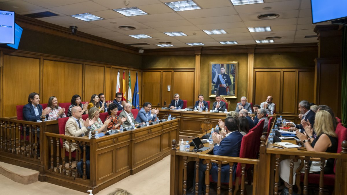Imagen del Pleno de Diputación.