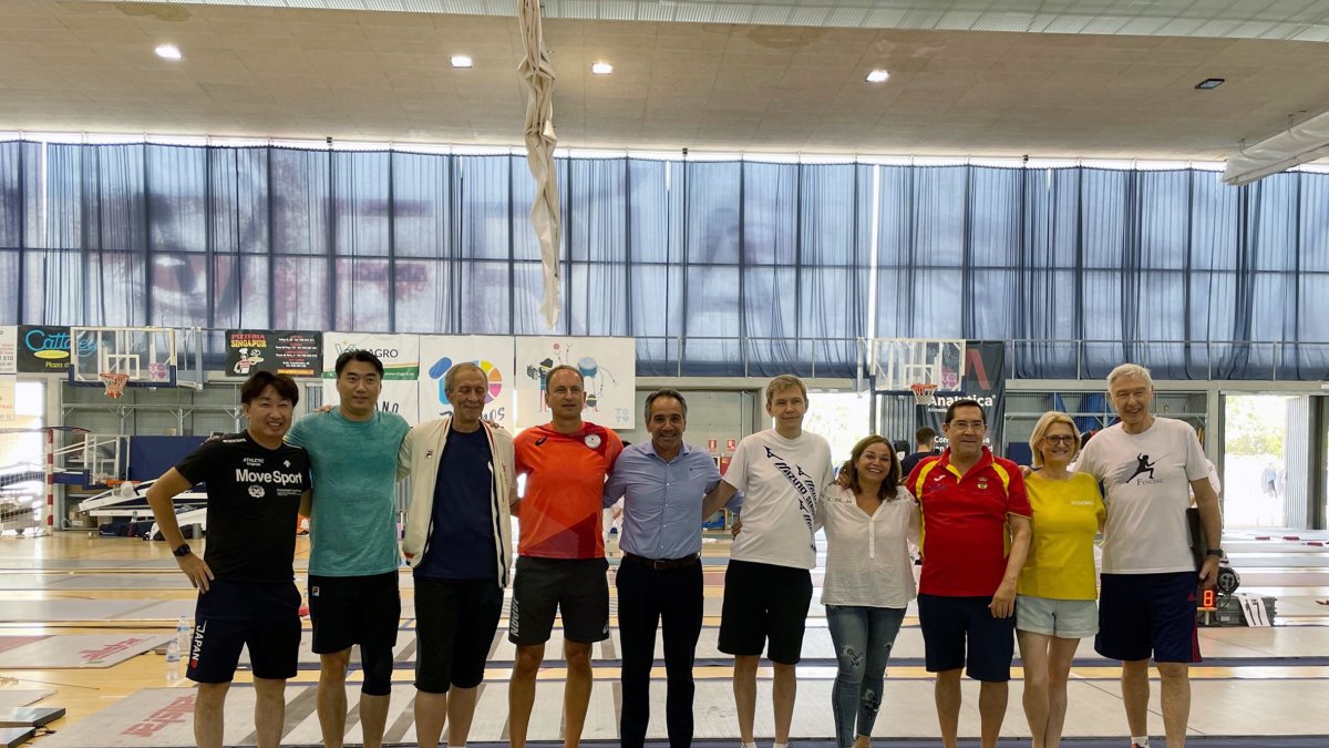 Almería es el epicentro de la esgrima.