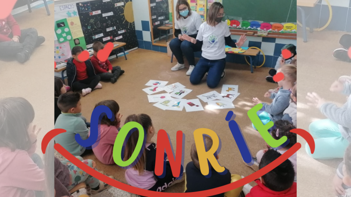 Programa de Estimulación SONRÍE de InterActúa en Escuelas Infantiles.