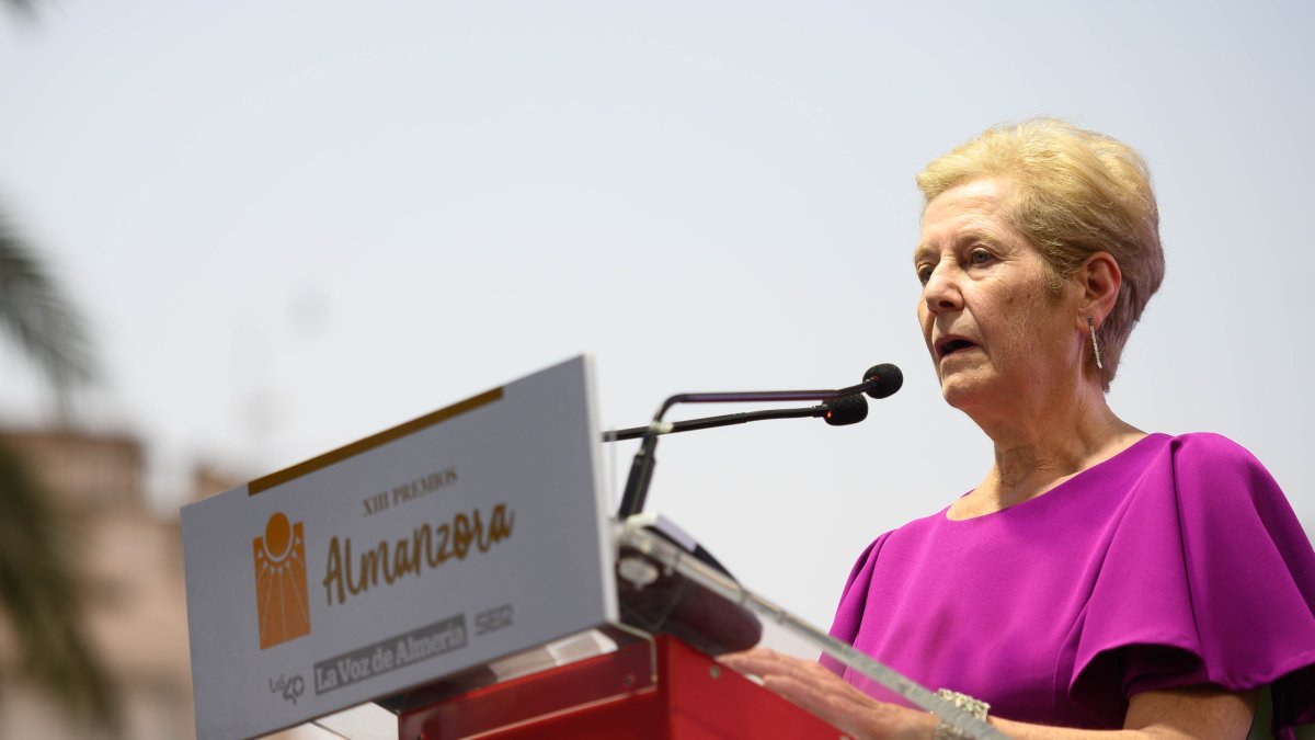 María Josefa Galera, galardonada con el Premio Gente.