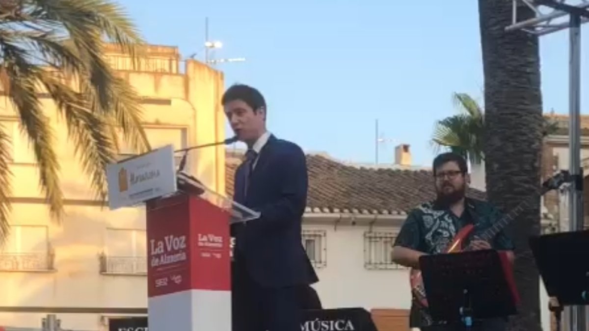 El periodista albojense Guillermo Mirón.