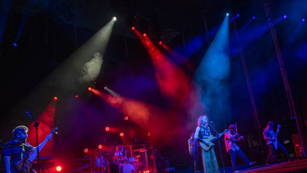 Robe y su banda, en Almería.