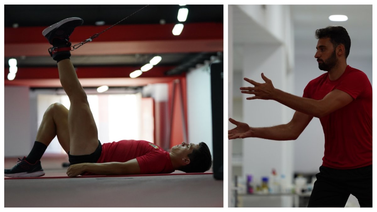 Juanjo Nieto e Iván Martos en el trabajo que no se ve en la sala médica.