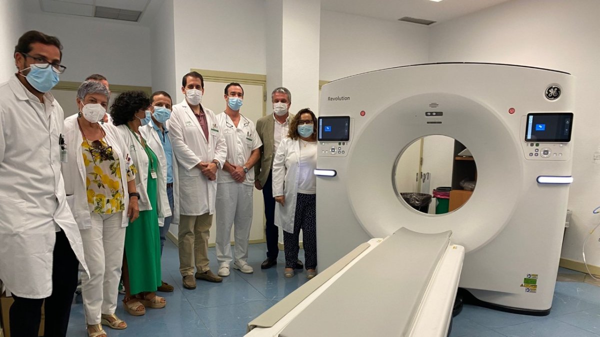 Segundo sistema de tomografía axial computarizada (TAC) de última generación.