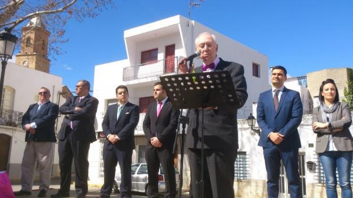 Blas Carrillo, el fía que fue nombrado hijo adoptivo de Turre.