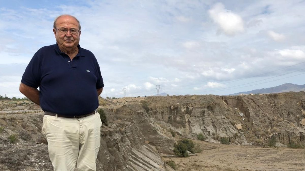 Diego Valero, pregonero en Palomares.