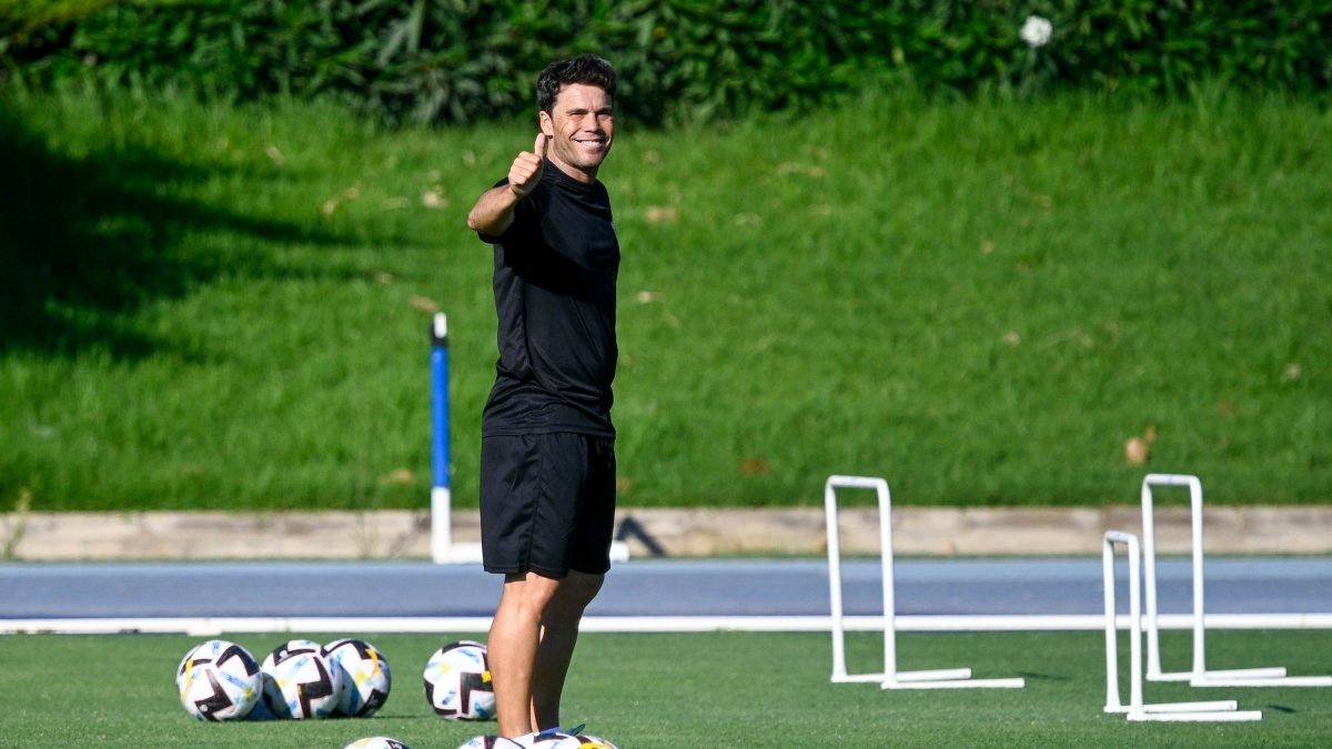 Rubi está encantado con el trabajo de pretemporada.