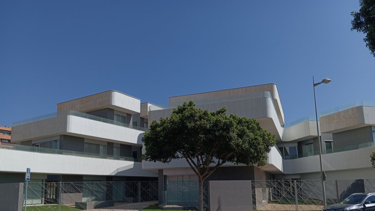 Fachada del edificio \'Alma\' que se destinará al Tercer Sector