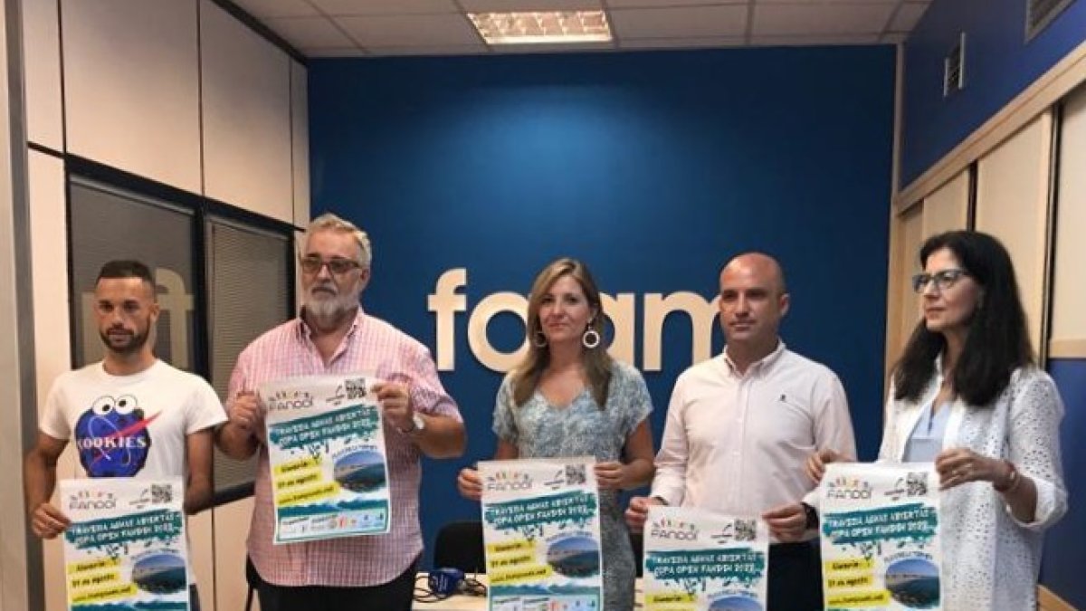 Puesta de largo del gran evento de la natación.