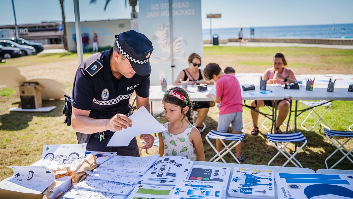 Desarrollo de la actividad en Roquetas de Mar.
