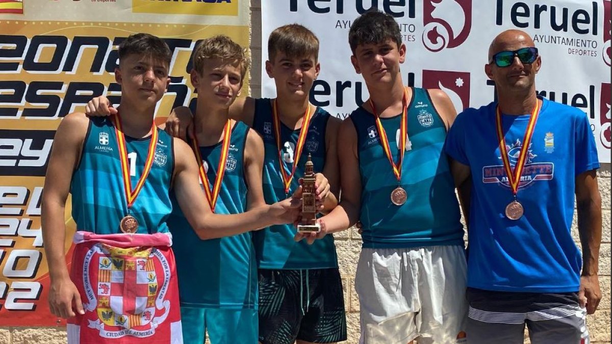 Los chicos del Mintonette son bronce nacional.