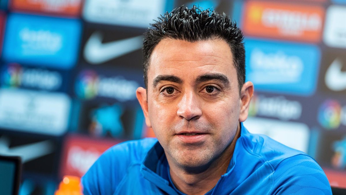 Xavi, entrenador del FC Barcelona.