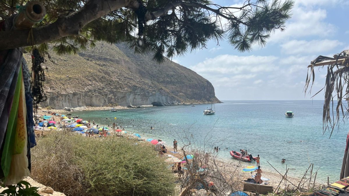 Fotografía realizada en la cala San Pedro por Andrea Farnós.